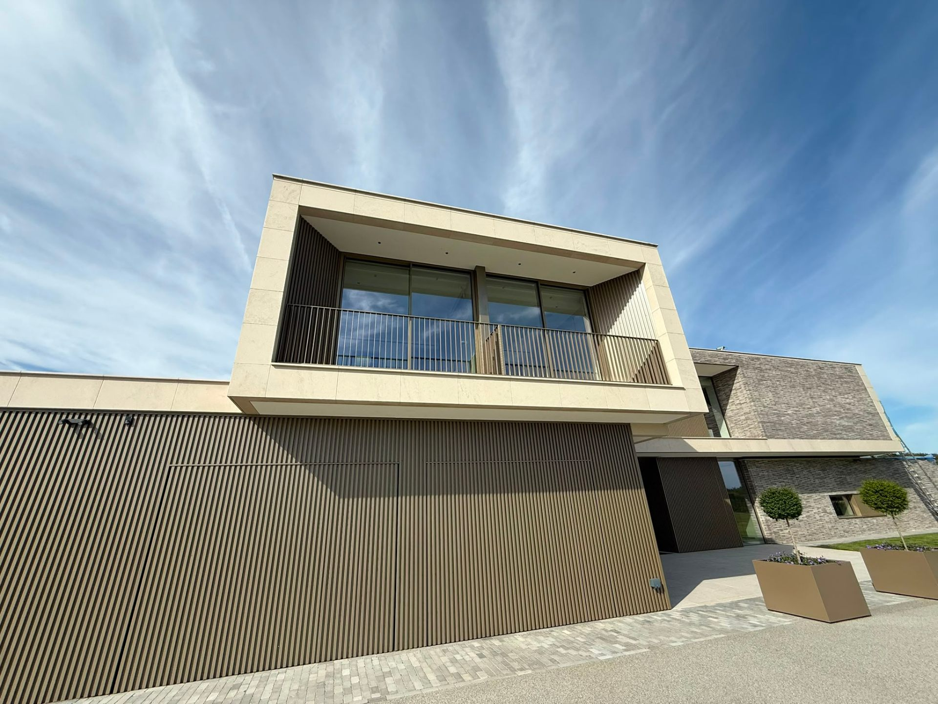 Professional architectural metalwork spraying by Shaw Spray Ltd in West Sussex
