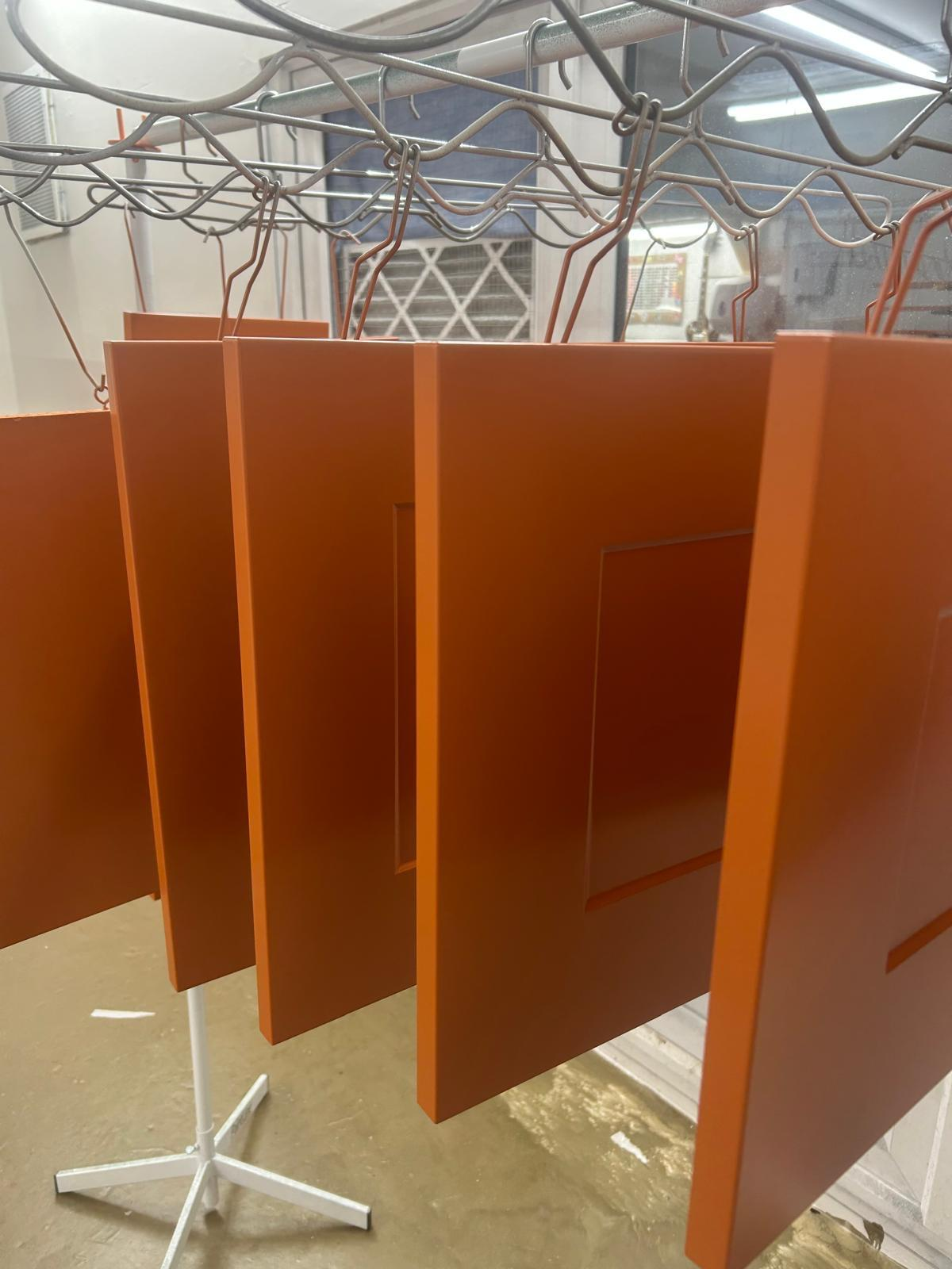 Professional kitchen respray by Shaw Spray Ltd in West Sussex